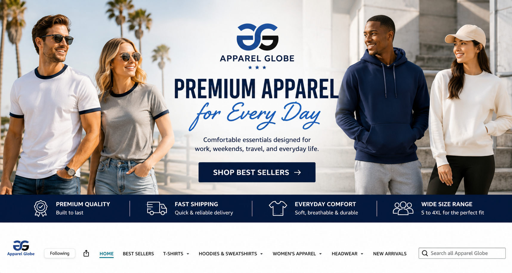 Wholesale apparel for couples and family programs