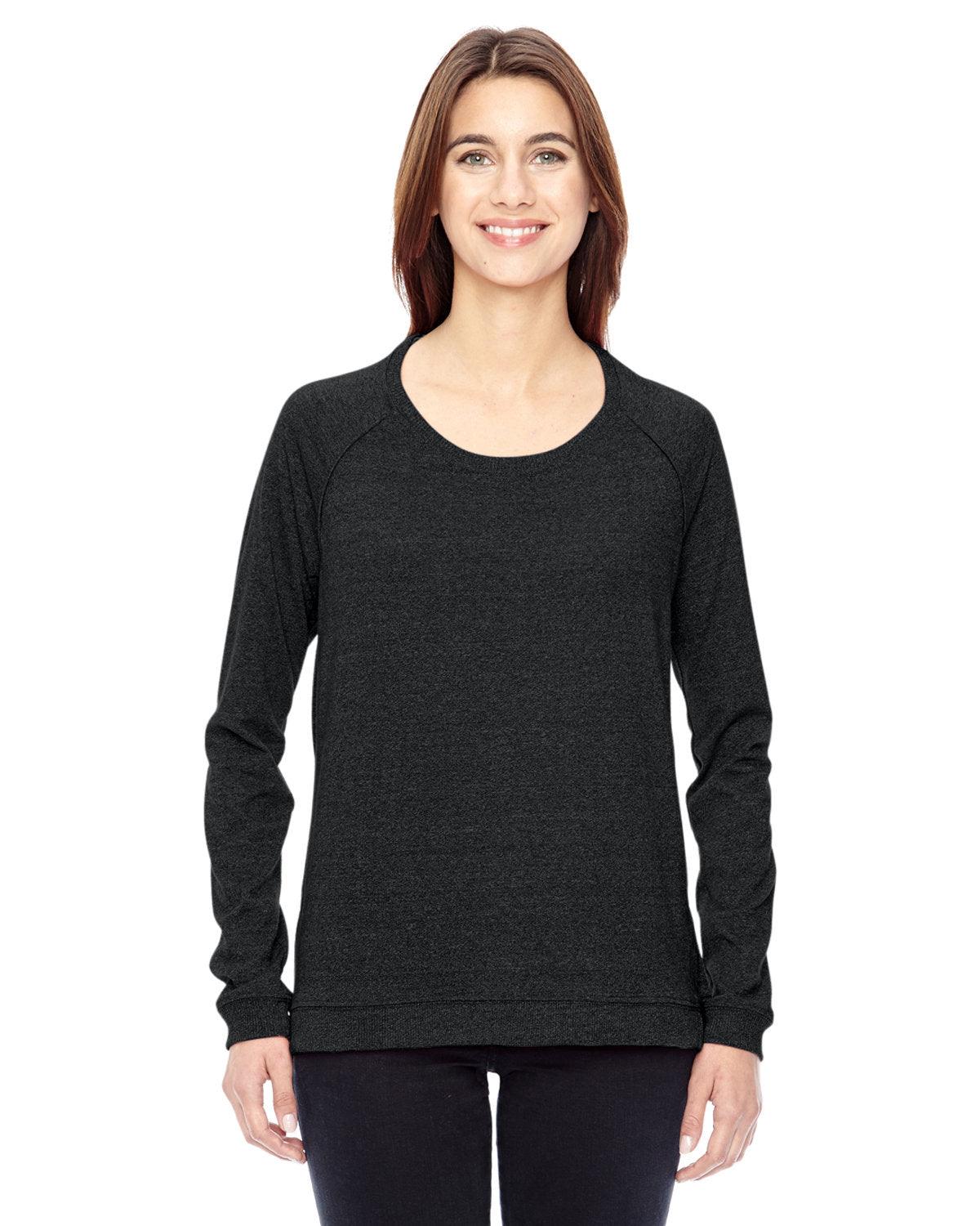 Ladies' Eco-Mock Twist Locker Room Pullover - Apparel Globe