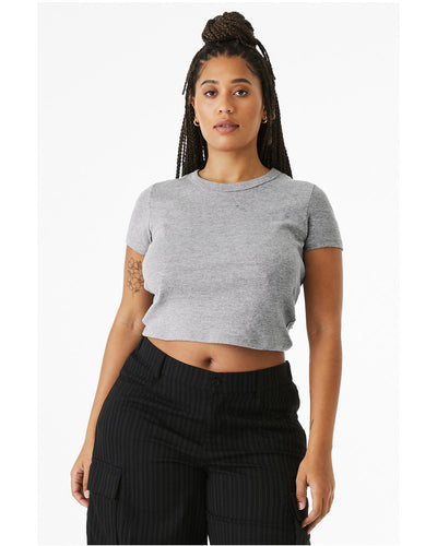 Bella + Canvas Ladies' Micro Ribbed Baby Tee: Chic Comfort and Style