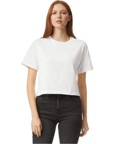 American Apparel Ladies' Fine Jersey Boxy T-Shirt: Redefine Casual Comfort with Modern Sophistication