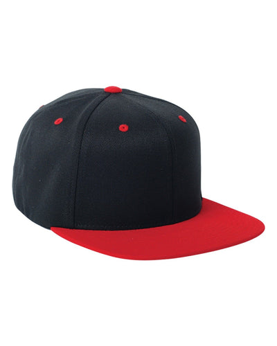 Flexfit Wool Blend Snapback Two-Tone Cap: Dynamic Style and Comfort