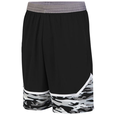 YOUTH MOD CAMO GAME SHORTS - Apparel Globe