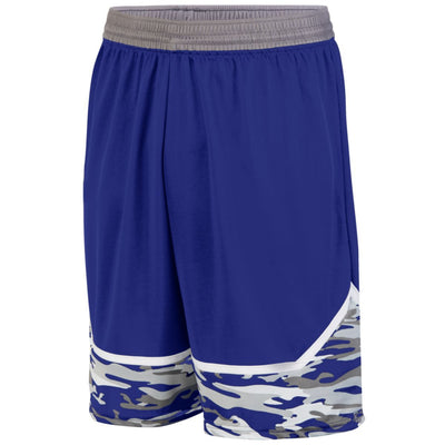 YOUTH MOD CAMO GAME SHORTS - Apparel Globe