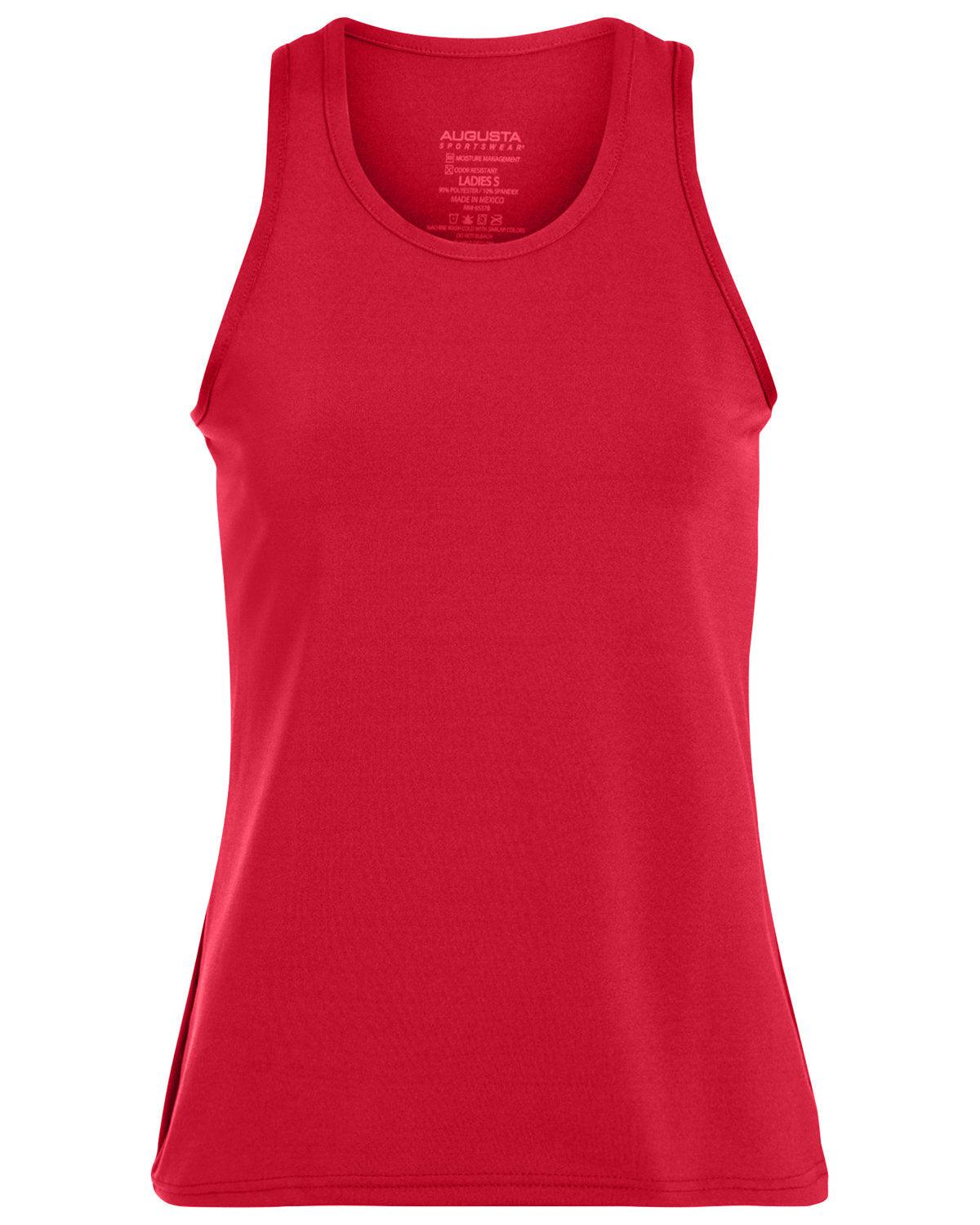 Girls' Polyester Spandex Racer Tank - Apparel Globe