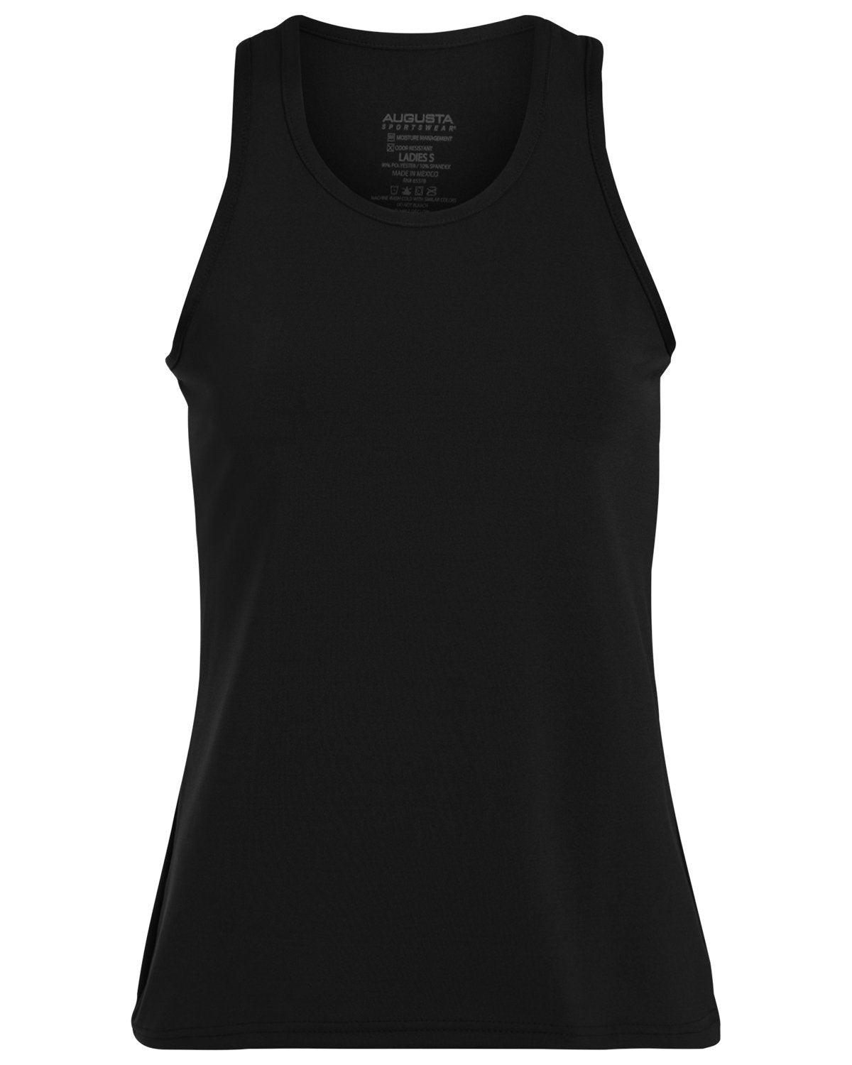 Girls' Polyester Spandex Racer Tank - Apparel Globe