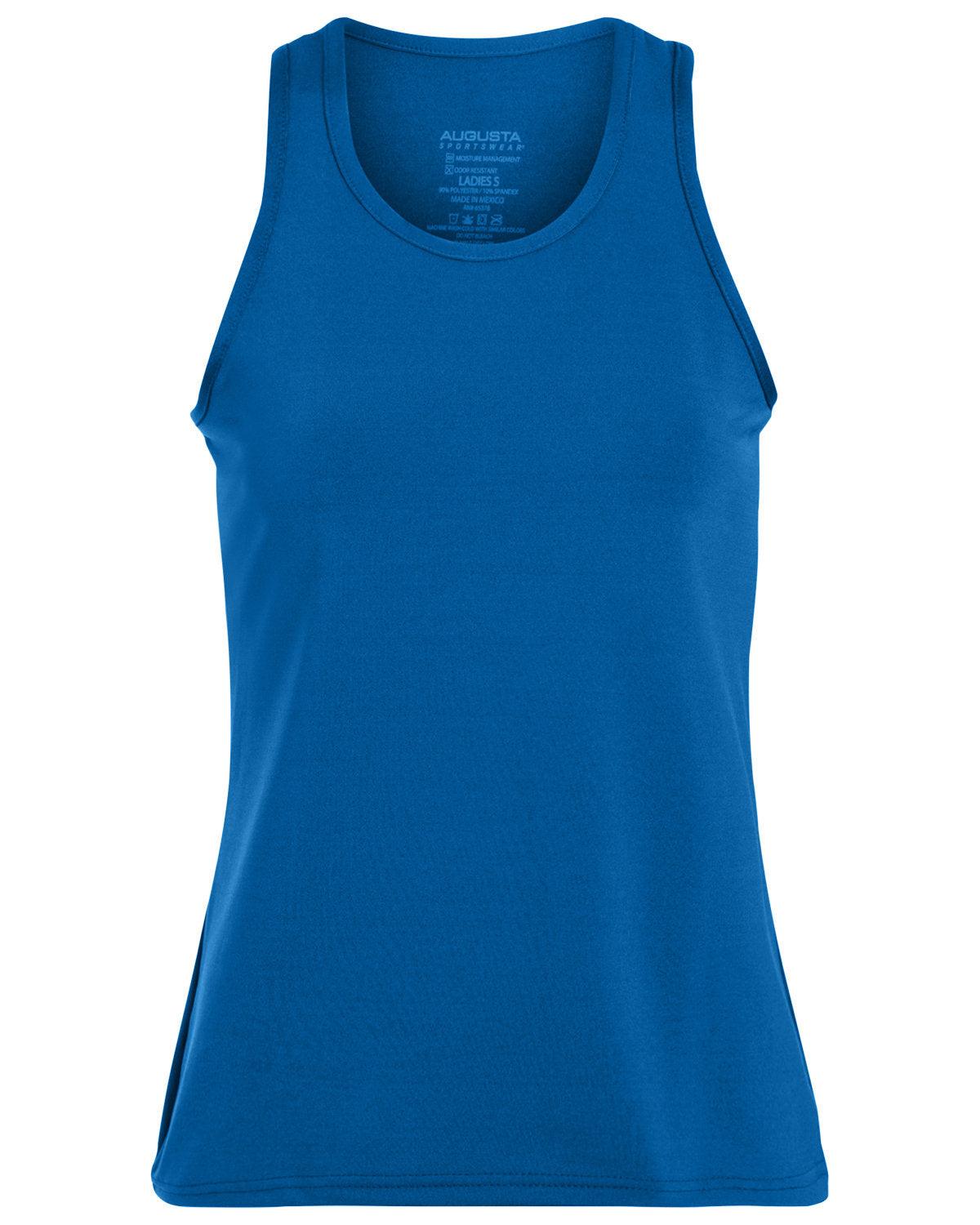 Girls' Polyester Spandex Racer Tank - Apparel Globe