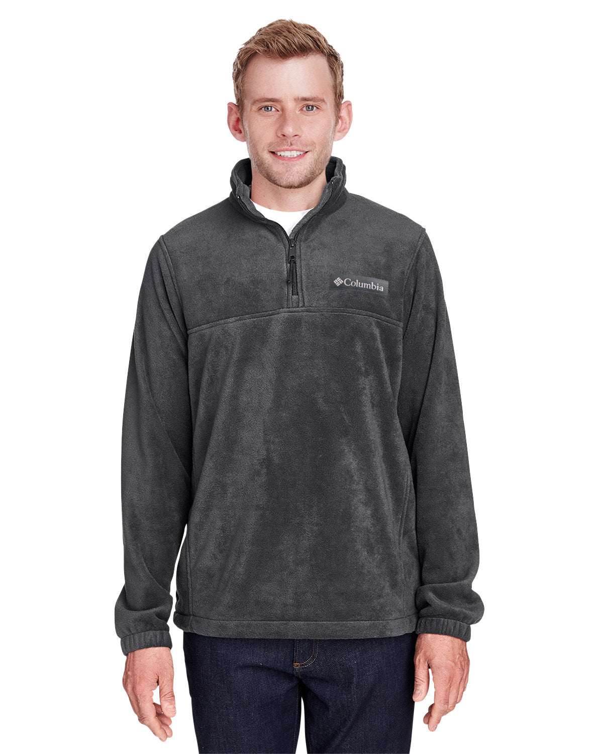 COLUMBIA Men's Steens Mountainâ„¢ Half-Zip Fleece Jacket: Embrace Cozy Comfort and Outdoor Style"