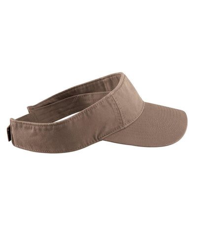 Direct-Dyed Twill Visor - Apparel Globe