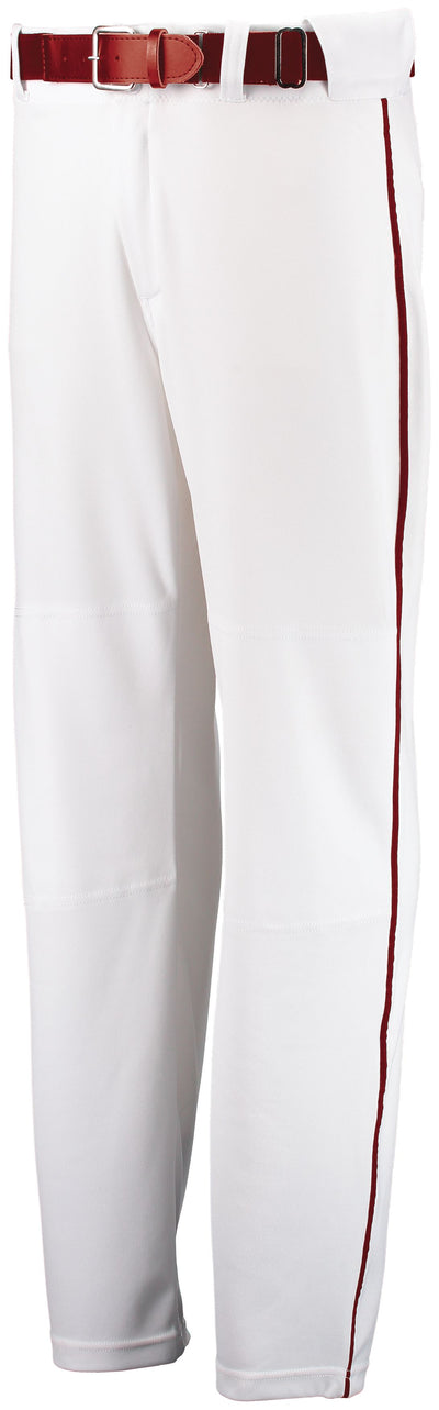 Step Up to the Plate in Style with Russell Team Youth Open Bottom Piped Baseball Pant - Apparel Globe