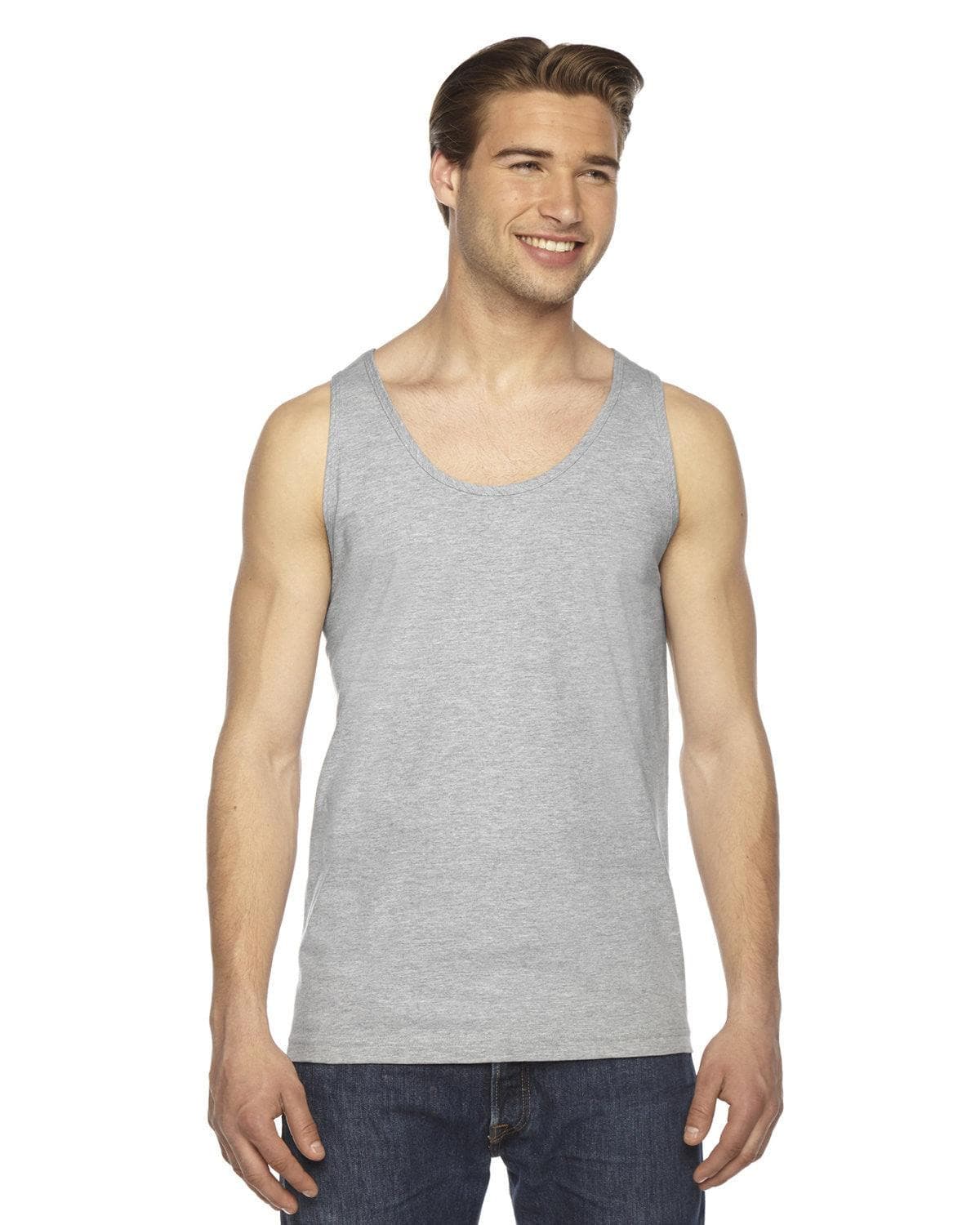 American Apparel Unisex Fine Jersey Tank - Apparel Globe