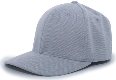 Herringbone Poly/Rayon FlexfitÂ® Cap - Apparel Globe