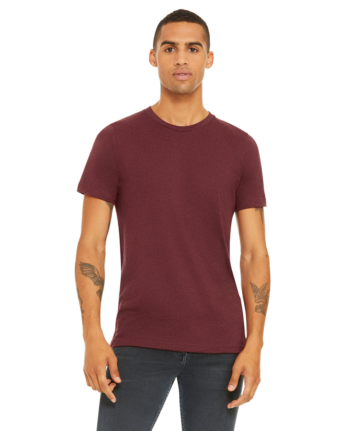 Bella + Canvas Unisex Heather CVC T-Shirt: Effortless Style and Comfort