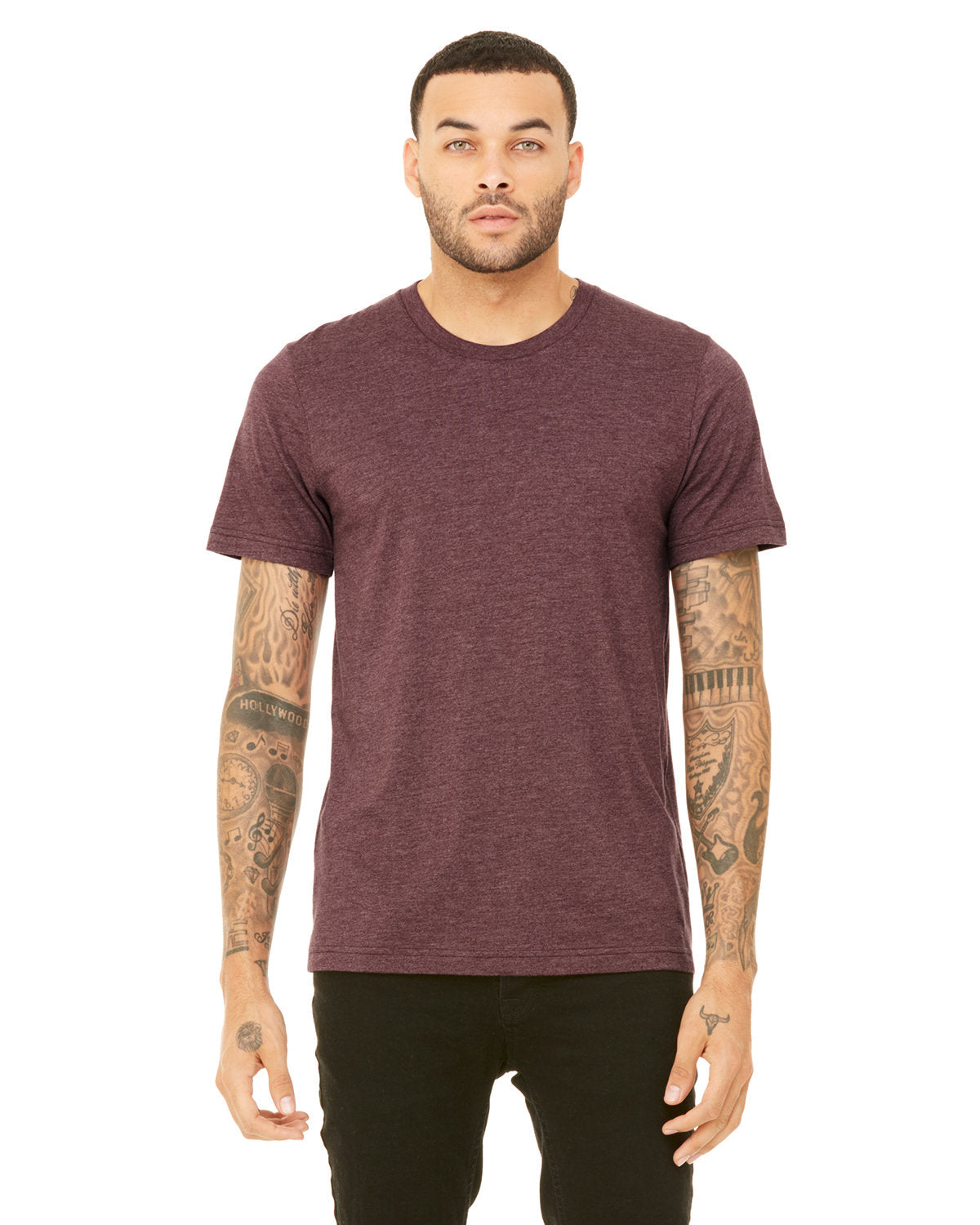 Bella + Canvas Unisex Heather CVC T-Shirt: Effortless Style and Comfort