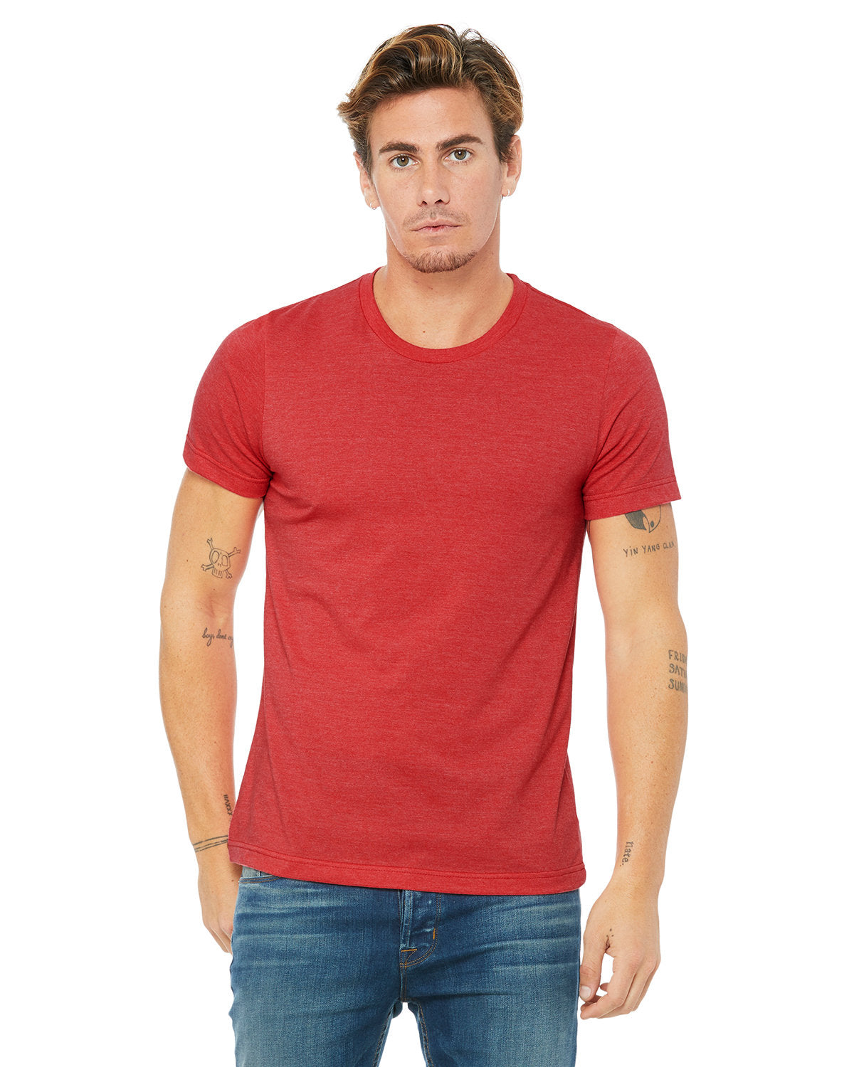 Bella + Canvas Unisex Heather CVC T-Shirt: Effortless Style and Comfort