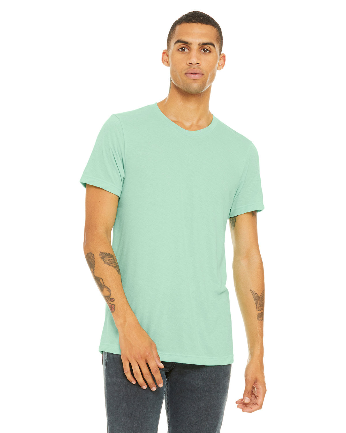 Bella + Canvas Unisex Heather CVC T-Shirt: Effortless Style and Comfort