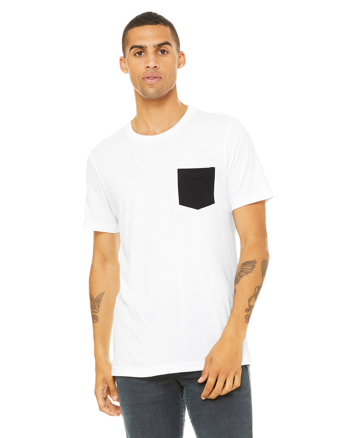 EFFORTLESS-STYLE-AND-PRACTICALITY-BELLA-CANVAS-MENS-JERSEY-SHORT-SLEEVE-POCKET-T-SHIRT