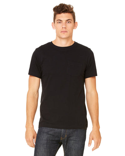 EFFORTLESS-STYLE-AND-PRACTICALITY-BELLA-CANVAS-MENS-JERSEY-SHORT-SLEEVE-POCKET-T-SHIRT