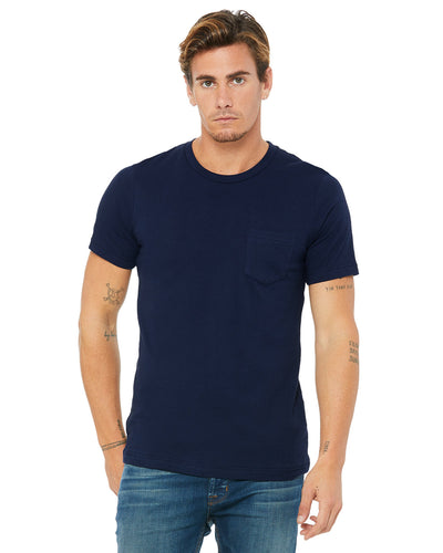 EFFORTLESS-STYLE-AND-PRACTICALITY-BELLA-CANVAS-MENS-JERSEY-SHORT-SLEEVE-POCKET-T-SHIRT