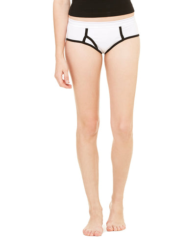 Ladies' Cotton/Spandex Boyfriend Brief - Apparel Globe