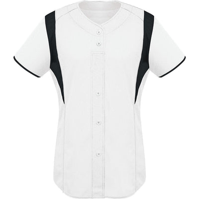 LADIES FAUX FRONT JERSEY - Apparel Globe