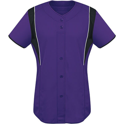 LADIES FAUX FRONT JERSEY - Apparel Globe