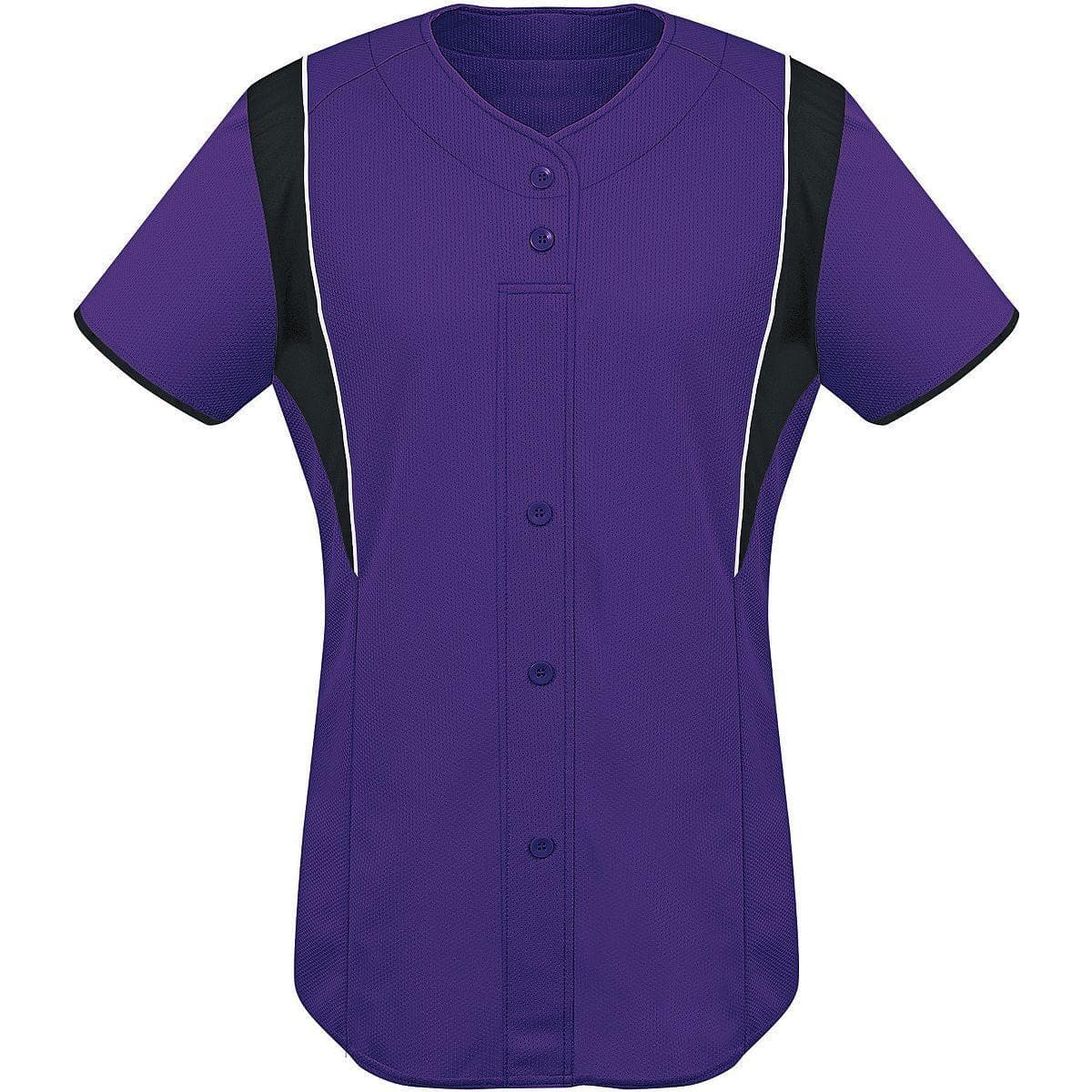 LADIES FAUX FRONT JERSEY - Apparel Globe