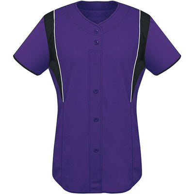 LADIES FAUX FRONT JERSEY - Apparel Globe