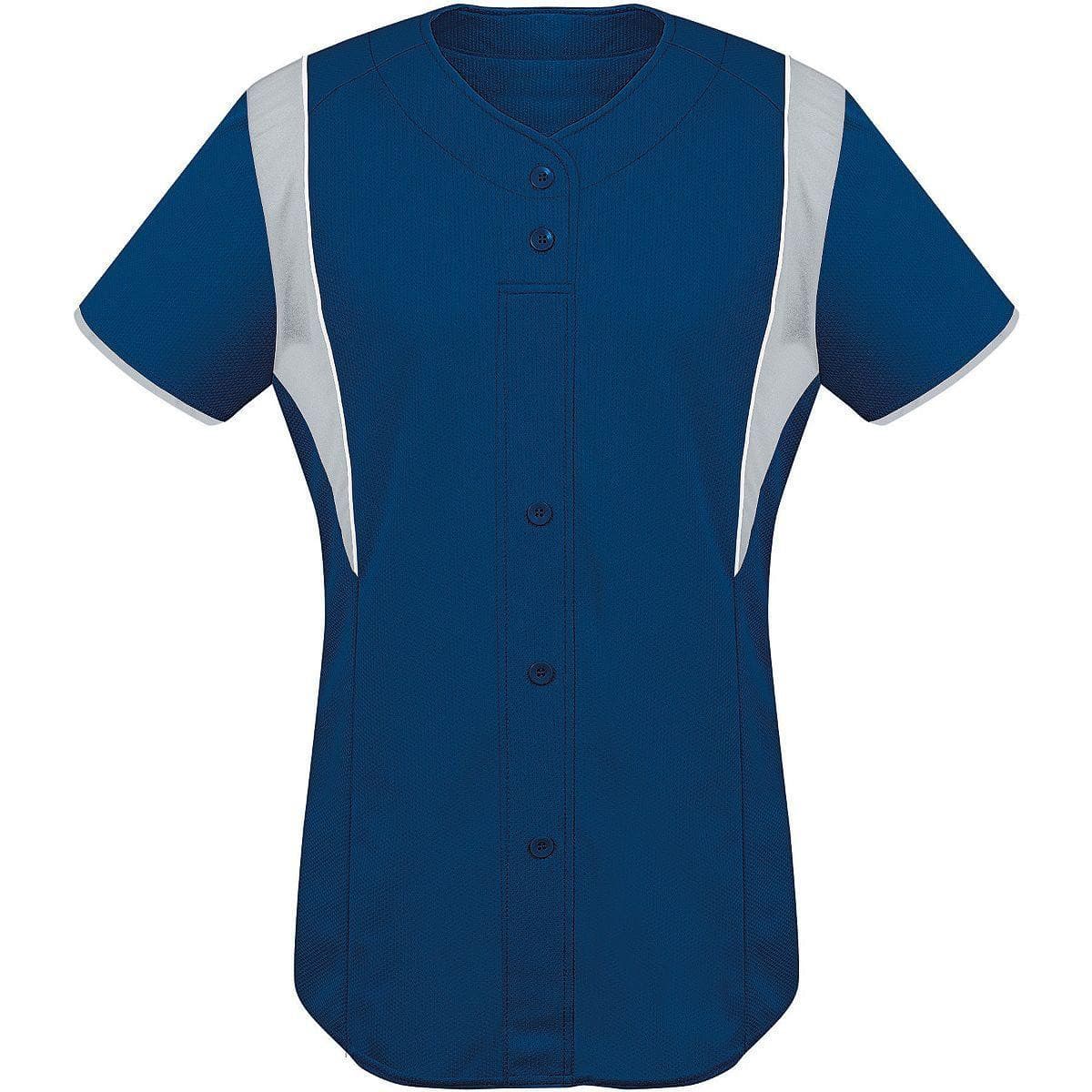 LADIES FAUX FRONT JERSEY - Apparel Globe