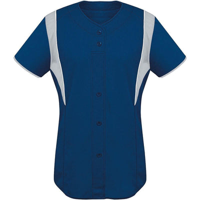 LADIES FAUX FRONT JERSEY - Apparel Globe