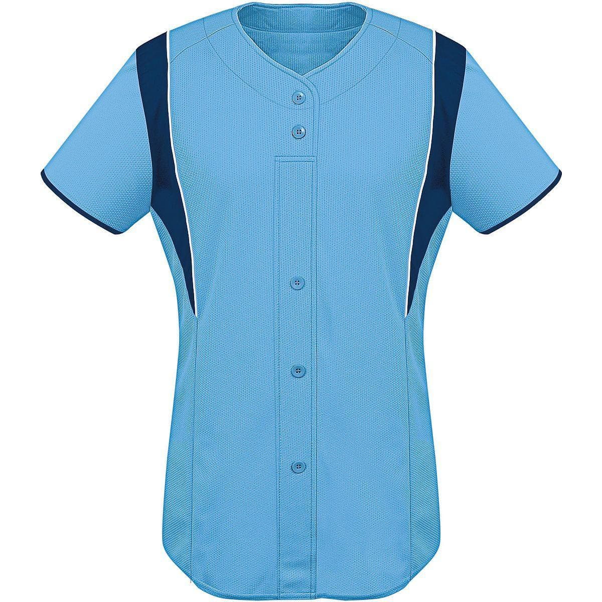 LADIES FAUX FRONT JERSEY - Apparel Globe