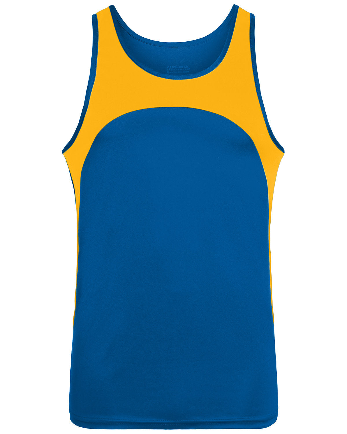 Adult Wicking Polyester Sleeveless Jersey with Contrast Inserts - Apparel Globe