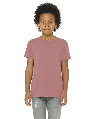 Bella + Canvas Youth Triblend Short-Sleeve T-Shirt: Comfort and Style for Young Ones