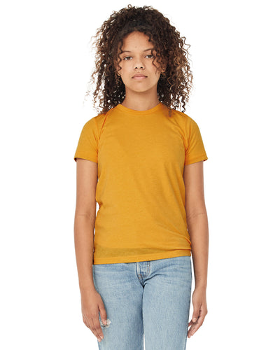 Bella + Canvas Youth Triblend Short-Sleeve T-Shirt: Comfort and Style for Young Ones