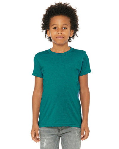 Bella + Canvas Youth Triblend Short-Sleeve T-Shirt: Comfort and Style for Young Ones