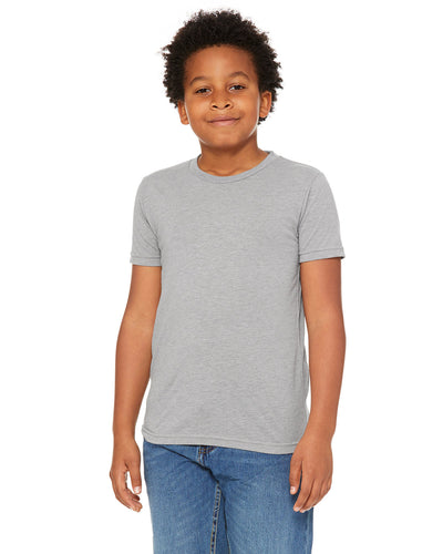 Bella + Canvas Youth Triblend Short-Sleeve T-Shirt: Comfort and Style for Young Ones