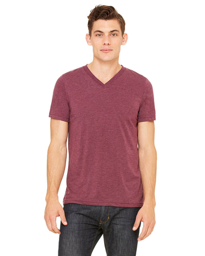 Bella + Canvas Unisex Triblend V-Neck T-Shirt: Versatile Comfort and Modern Style