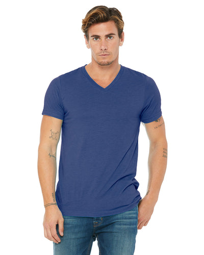 Bella + Canvas Unisex Triblend V-Neck T-Shirt: Versatile Comfort and Modern Style