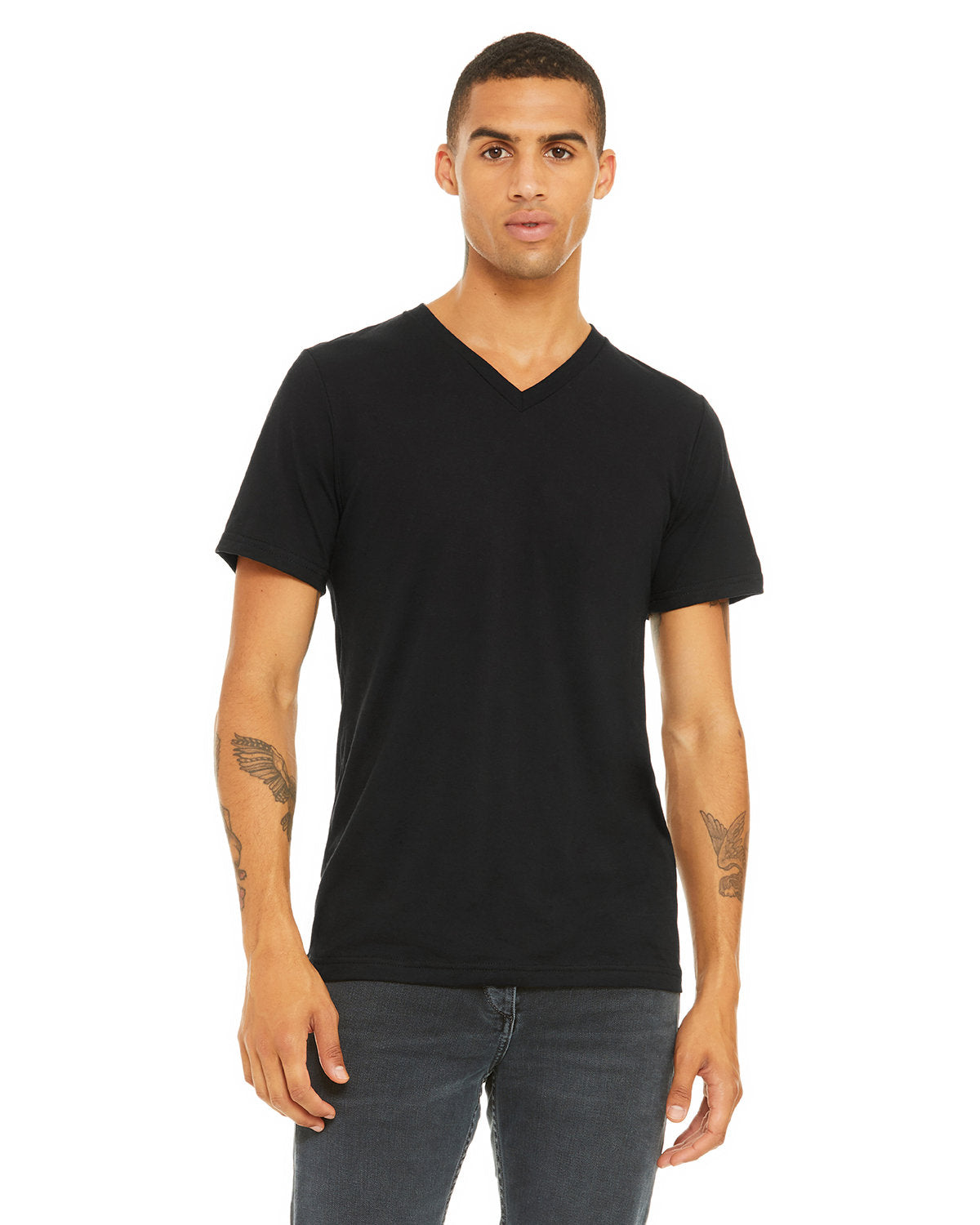 Bella + Canvas Unisex Triblend V-Neck T-Shirt: Versatile Comfort and Modern Style