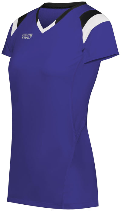 Ladies TruHit Tri-Color Short Sleeve Jersey - Apparel Globe