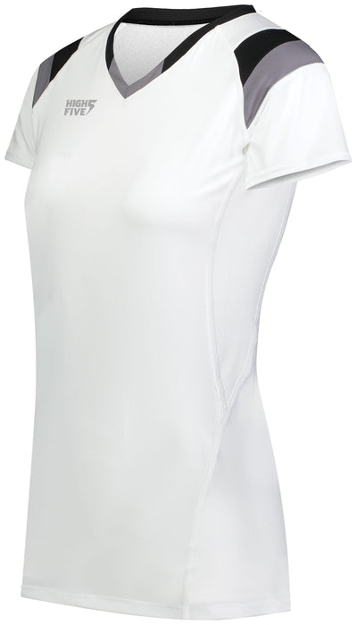 Ladies TruHit Tri-Color Short Sleeve Jersey - Apparel Globe