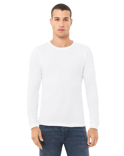 Timeless Comfort: Bella + Canvas Unisex CVC Jersey Long-Sleeve T-Shirt