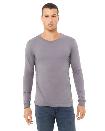 Timeless Comfort: Bella + Canvas Unisex CVC Jersey Long-Sleeve T-Shirt