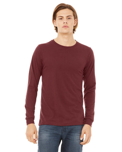 Bella + Canvas Unisex CVC Jersey Long-Sleeve T-Shirt: Versatile Comfort and Modern Style