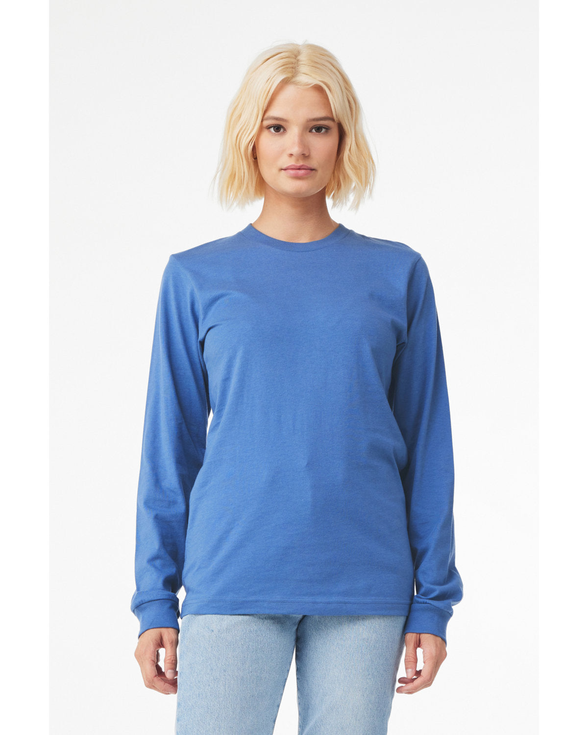 Bella + Canvas Unisex CVC Jersey Long-Sleeve T-Shirt: Versatile Comfort and Modern Style