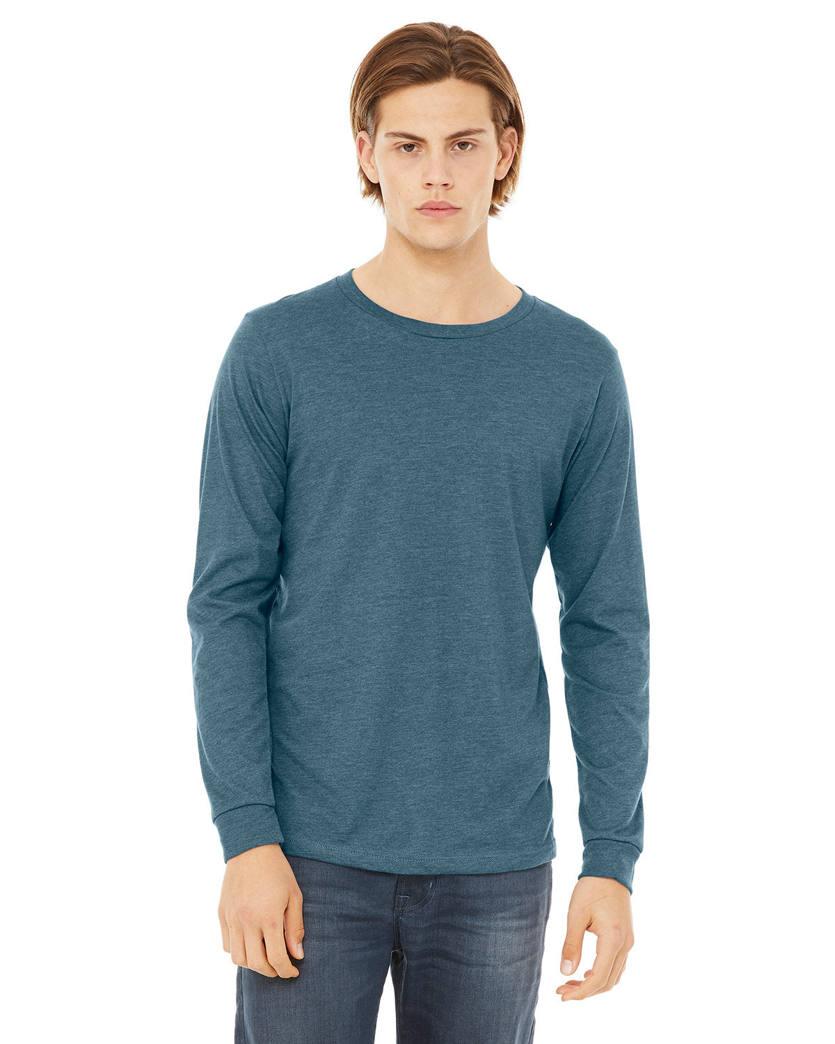 Bella + Canvas Unisex CVC Jersey Long-Sleeve T-Shirt: Versatile Comfort and Modern Style