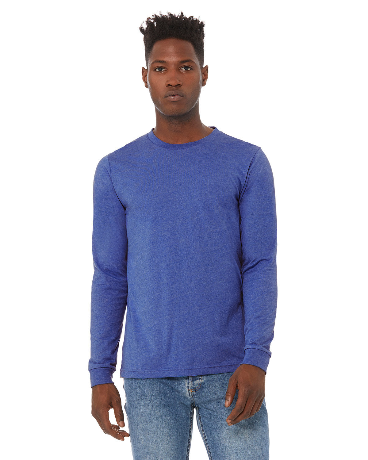 Bella + Canvas Unisex CVC Jersey Long-Sleeve T-Shirt: Versatile Comfort and Modern Style