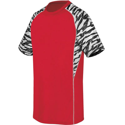 Youth Evolution Printed Short Sleeve Jersey - Apparel Globe