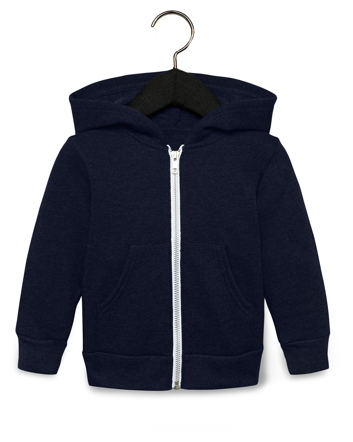 Bella + Canvas Toddler Full-Zip Hoodie: Cozy Comfort for Little Ones