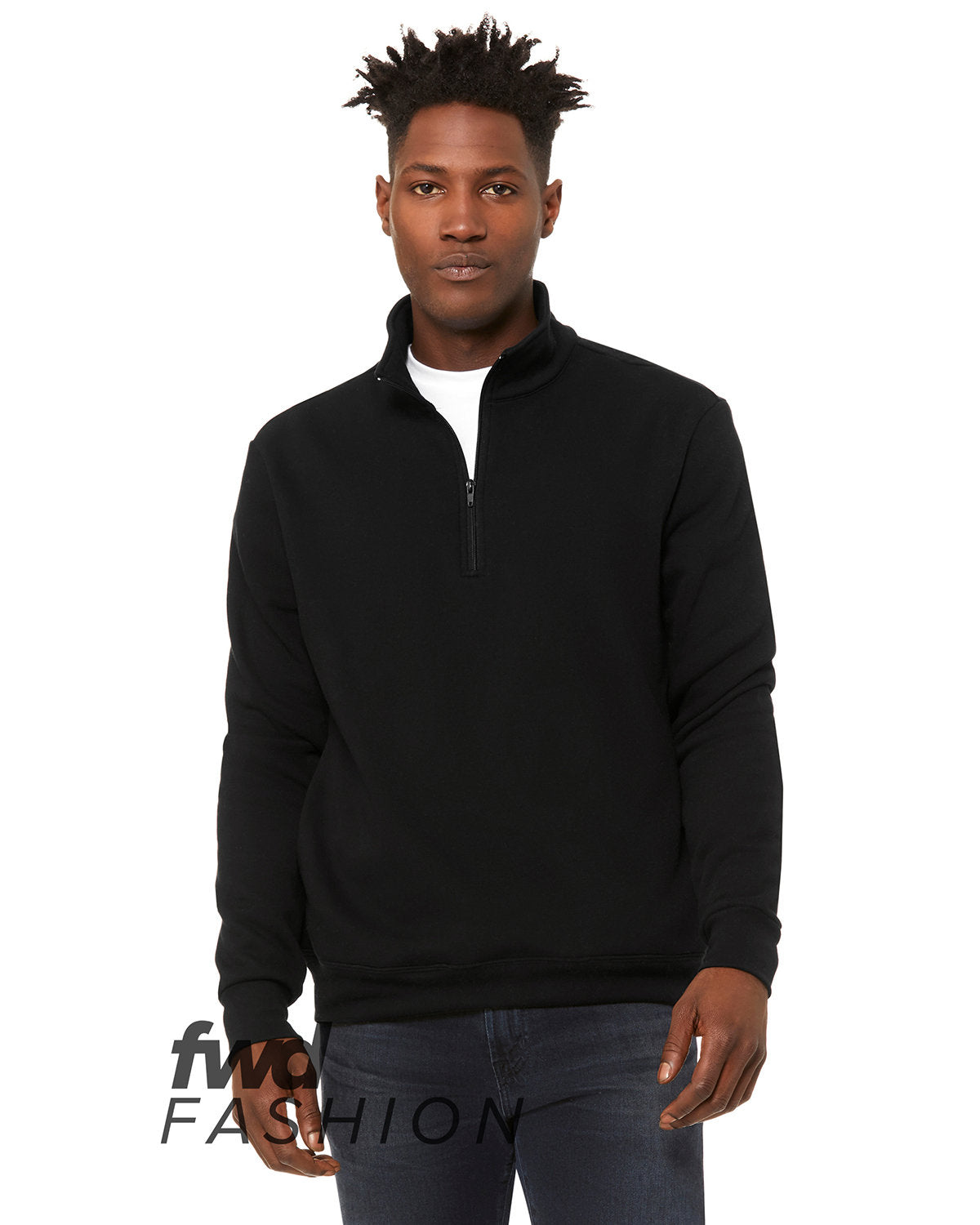 FWD Fashion Unisex Quarter Zip Pullover Fleece - Apparel Globe