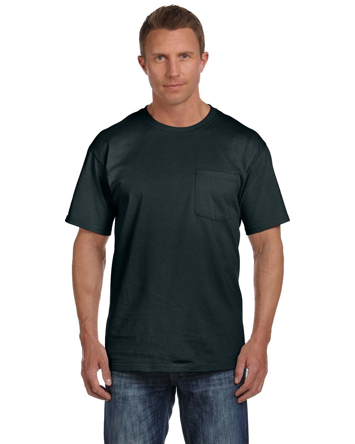 Fruit of the Loom Adult HD Cottonâ„¢ Pocket T-Shirt: Comfort and Convenience Combined